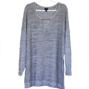 Torrid Marl Keyhole Tunic Sweater Top Shirt Size 4 (4X)